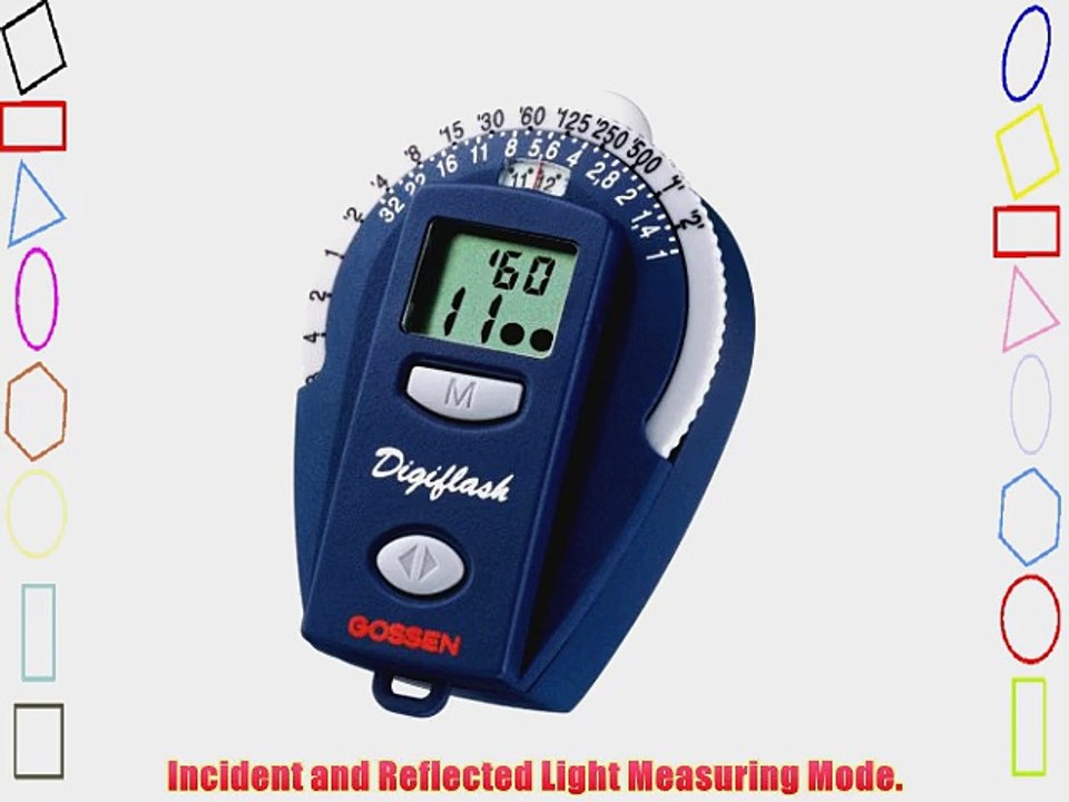 Gossen DigiFlash GO 4007 Analog and Flash Meter