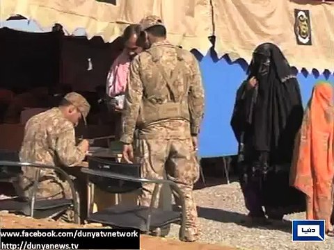Dunya News - Repatriation of TDPs continues on 2nd day, army to provide food ration for six months