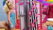 Barbie Doll and Bathroom Furniture Set / Barbie Łazienka z Lalką - CFB63 CFB61 - Recenzja