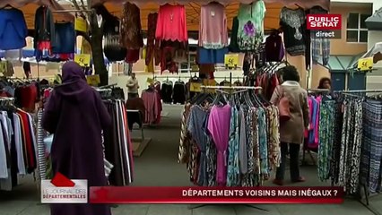 Départements riches, départements pauvres : voisins mais inégaux