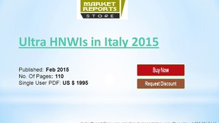 Ultra HNWIs in Italy 2015