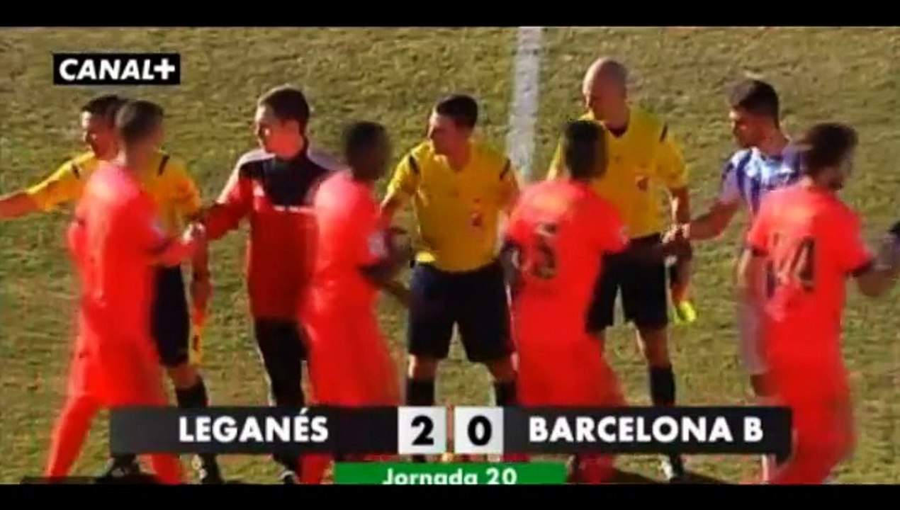 C.D. LEGANÉS 2, BARCELONA "B" F.C. 0