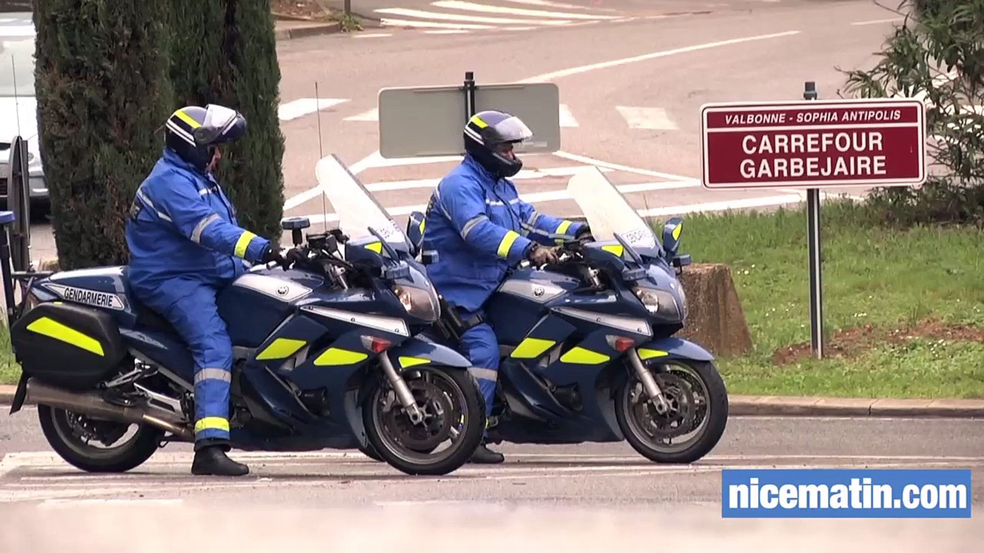Près de 200 gendarmes mobilisés à Valbonne pour une opération anti-stups -  Vidéo Dailymotion