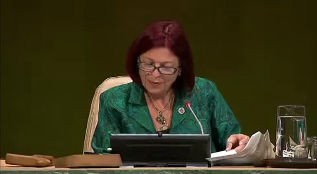 Argentine - Allocution de Cristina Fernández, Présidente de la République argentine, ONU 2014
