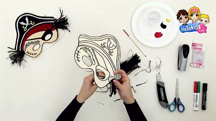 BRICOLAGE CARNAVAL : Masque de pirate