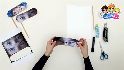 BRICOLAGE CARNAVAL : Regard trompe l'oeil