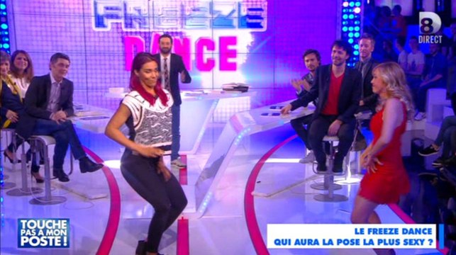 Danse torride entre Shy'm et Enora Malagré - ZAPPING PEOPLE DU 17/03/2015