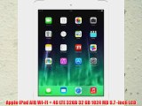 Apple iPad AIR WI-FI   4G LTE 32GB 32 GB 1024 MB 9.7 -inch LCD