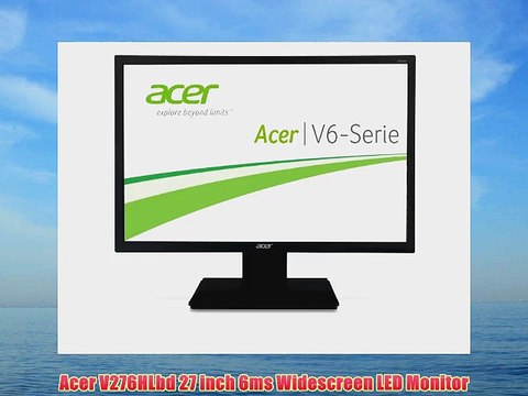 Acer V276HLbd 27 inch 6ms Widescreen LED Monitor