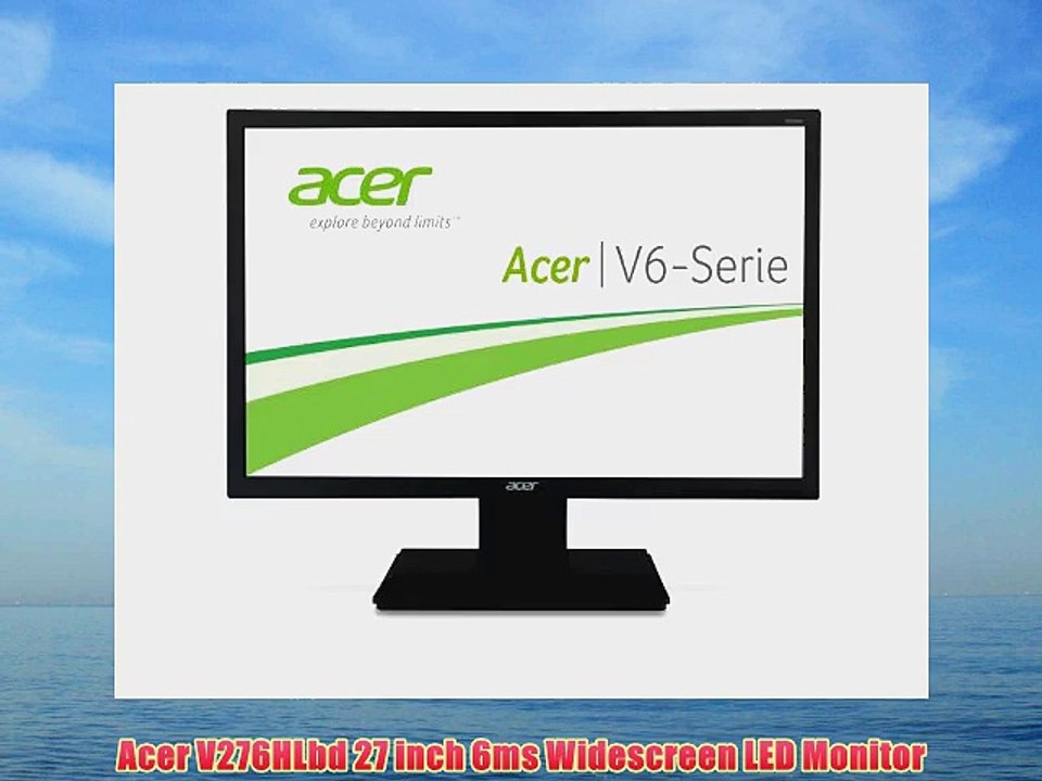 Acer V276HLbd 27 inch 6ms Widescreen LED Monitor