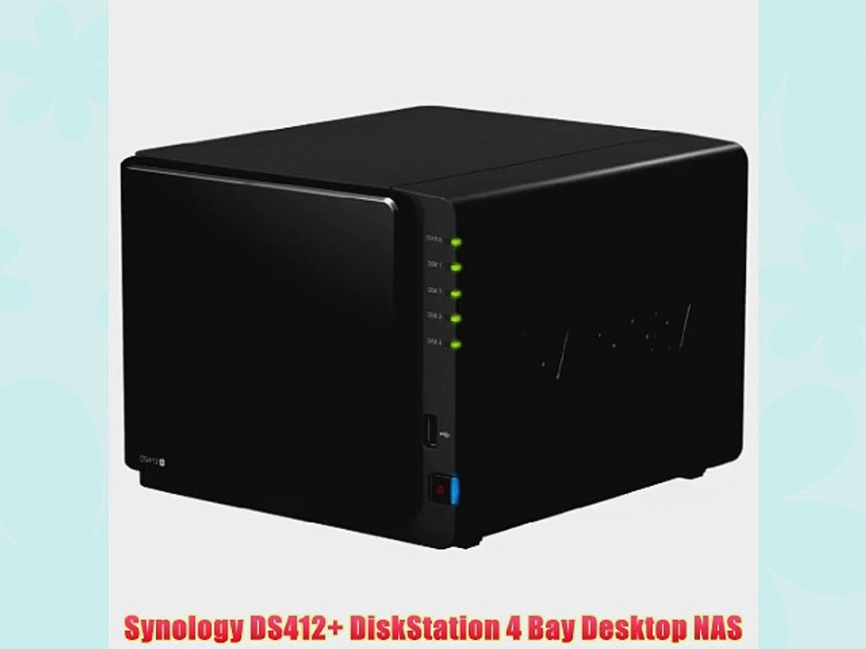 Synology DS412  DiskStation 4 Bay Desktop NAS