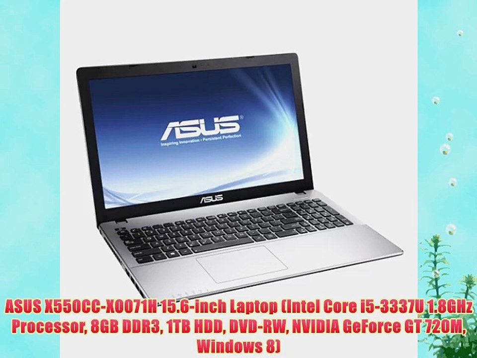 ASUS X550CC-XO071H 15.6-inch Laptop (Intel Core i5-3337U 1.8GHz Processor 8GB DDR3 1TB HDD