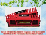 Corsair CMZ16GX3M2A1866C10R Vengeance 16GB (2x8GB) DDR3 1866 Mhz CL10 XMP Performance Desktop