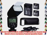 Neewer? TT850 *LI-ION BATTERY* Flash Kit for Canon Nikon Sony Pentax Olympus and all other