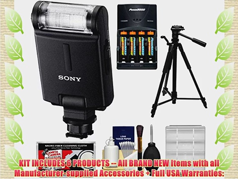 Sony Alpha HVL-F20M External Flash with Batteries
