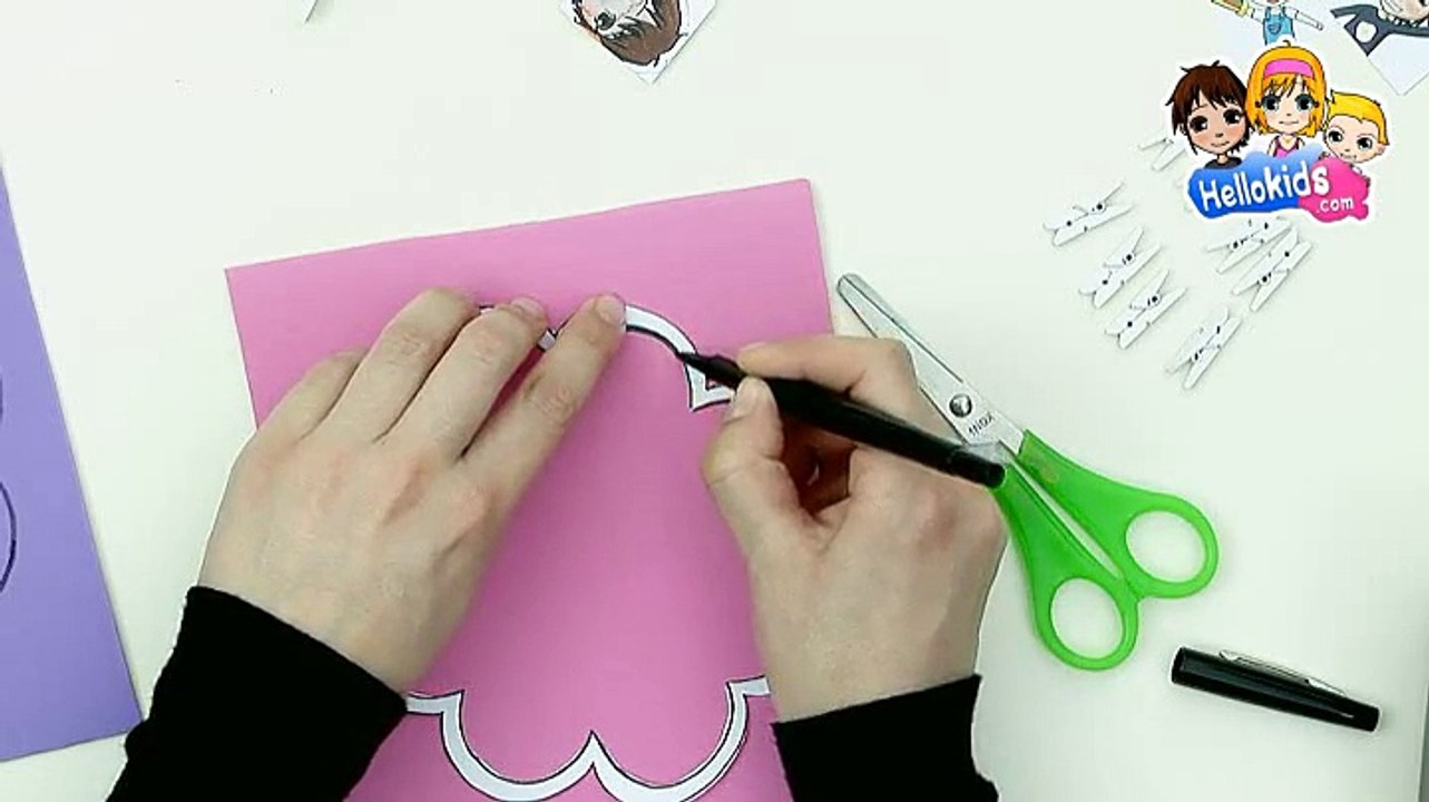 BRICOLAGE FETE DES MERES : Magnet porte-photos Fête des mères