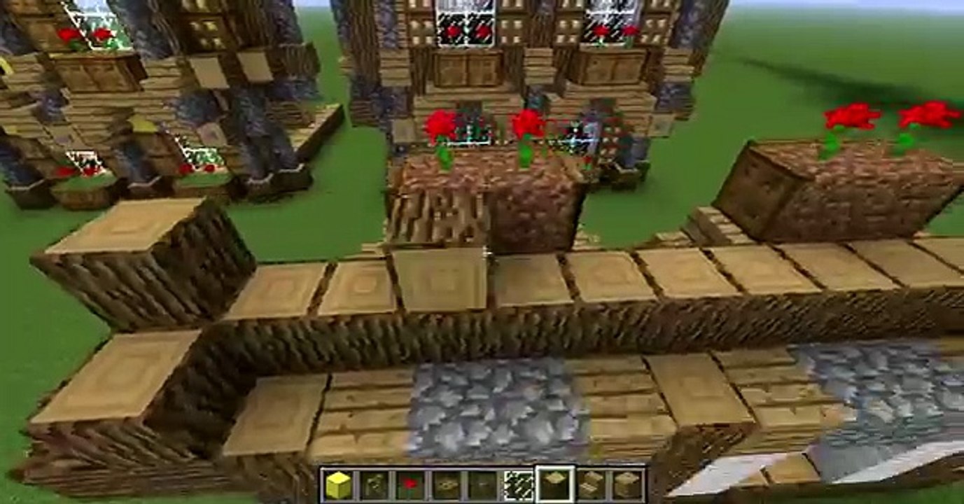 Minecraft Tutorial Mittelalterliches Haus bauen Part 1 von 3