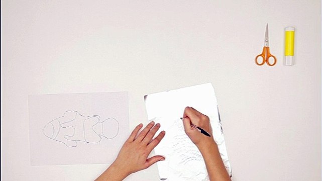 Bricolage de Printemps : Un poisson d'avril en aluminium