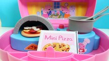 Peppa Pig Pizzeria Playset Pizza Shop Carry Case PlayDoh Chef Peppa