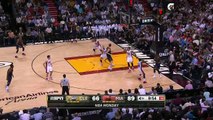 LeBron James Amazing Slam Dunk - Cavaliers vs Heat - March 16, 2015 - NBA Season 2014-15