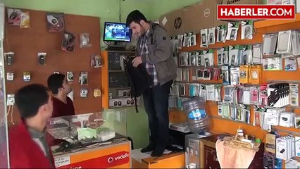 Hırsızlık Anı Güvenlik Kameralarınca Kaydedildi
