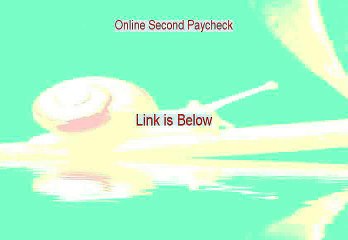 Online Second Paycheck PDF [Online Second Paycheckonline second paycheck]