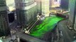 2015 Dyeing the Chicago River Green for St. Patricks Day - Time-lapse