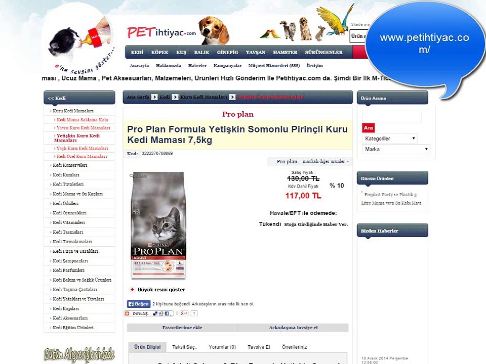 Proplan Kedi Maması