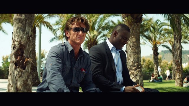 The Gunman - Sean Penn and Idris Elba