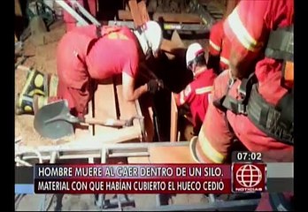 SJM: Hombre falleció al caer en silo dentro de su propia casa