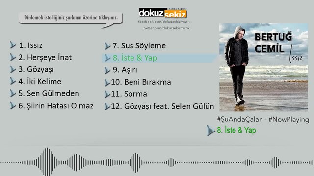 Bertuğ Cemil - İste ve Yap (Official Audio)