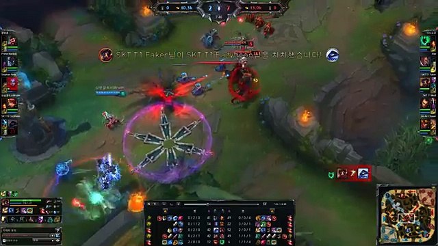 SKT T1 Faker - Viktor vs Xerath - Eazyhoon, KR LOL SoloQ Highlights [LOL EXA]