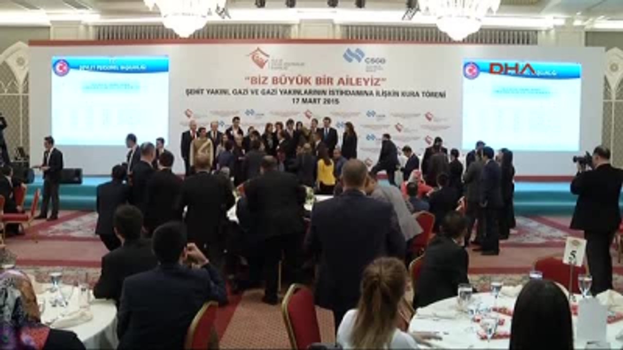 Davutoğlu, Şehit Yakınları, Gaziler ve Gazi Yakınlarının İş Kurasına Katıldı 3