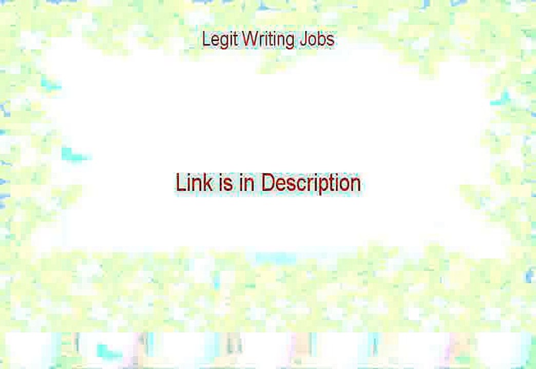 Legit Writing Jobs Free Review (Legit Review)