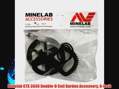 Minelab CTX 3030 Double-D Coil Garden Accessory 6-Inch