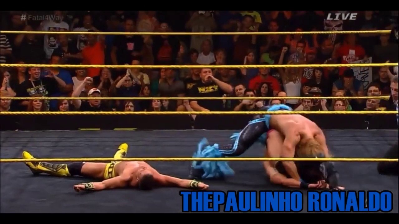 NXT TakeOver Fatal 4 Way - Adrian Neville vs Sami Zayn vs Tyson Kidd vs Tyler Breeze -Highlights HD