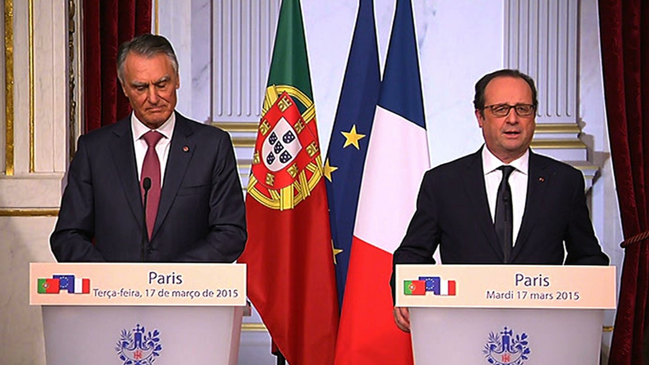 Déclaration conjointe avec le président du Portugal, M. Anibal Cavaco Silva