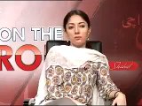 Sharmila Farooqi Removing Mic in New Hot Dress