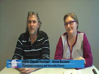 Départementales 2015 : Nouvelle Donne du canton de Béthune