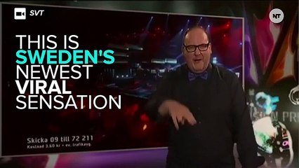 Sweden's Eurovision Sign Language Interpreter Stole The Show