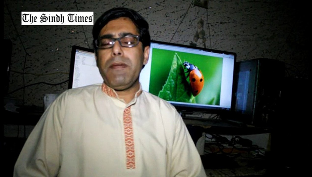 Dr Imran khatri speaks about plants protection in Sindh video Dailymotion