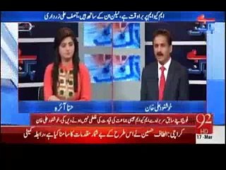 Bebaak on 92 News - 17th March 2015