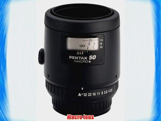 Pentax SMCP-FA 50mm Macro f/2.8 1:1 Magnification Lens with Case