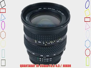 QUANTARAY 19-35mm F3.5-4.5 /  NIKON