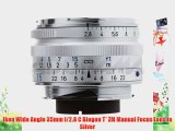 Ikon Wide Angle 35mm f/2.8 C Biogon T* ZM Manual Focus Lens in Silver