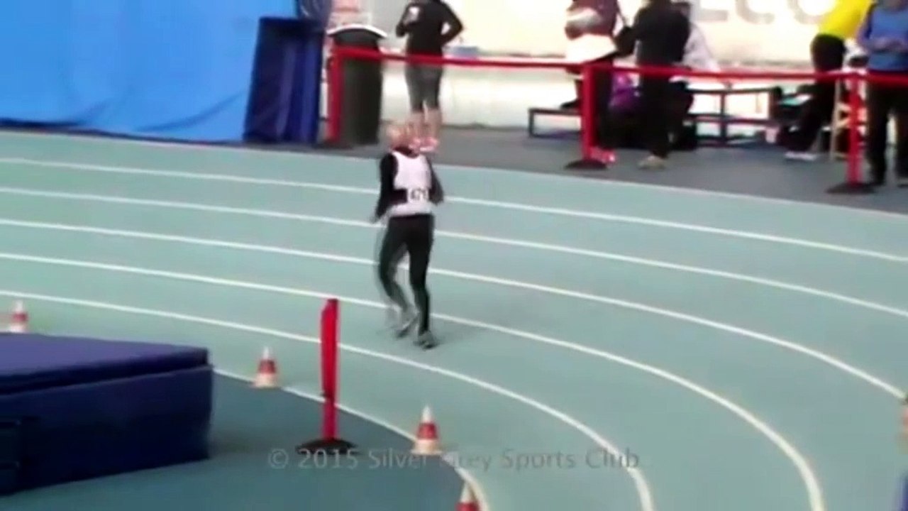 95-latek pobił rekord w biegu na 200 metrów