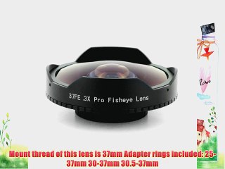 Tải video: Albinar 0.3X HD Ultra Fisheye Lens for Canon DC40 DC50 HV10 Optura 10 20 VIXIA HF M30 M300