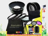 72mm Macro Close Up Kit   Wide Angle   2x Telephoto Lenses   3 Piece Filter Kit for Nikon D7100