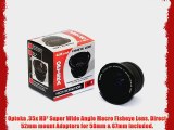 Opteka .35x HD? Super Wide Angle Panoramic Macro Fisheye Lens for Canon EOS 60D 50D 40D 30D