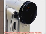 Opteka Platinum Series 0.2X Low-Profile Ninja Fisheye Lens for 34mm Camcorders